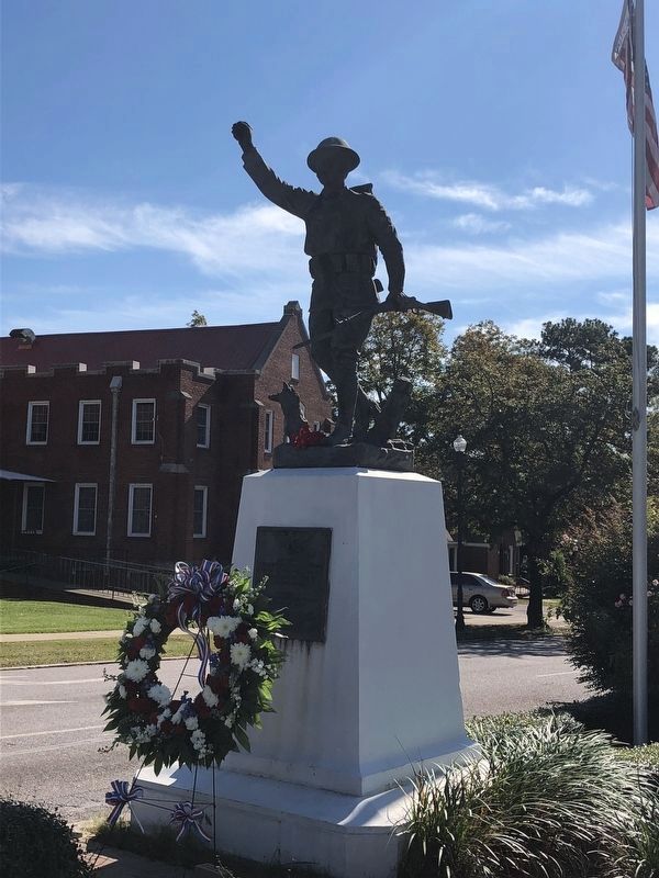Olympia Village Doughboy 100 Year Commemoration. Click for full size. Olympia Village Doughboy 100 Year Commemoration image. Click for full size.