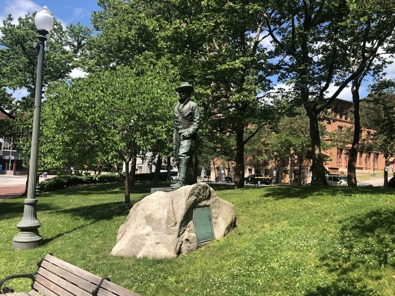 Major Henry Harrison Young Statue image. Click for full size.