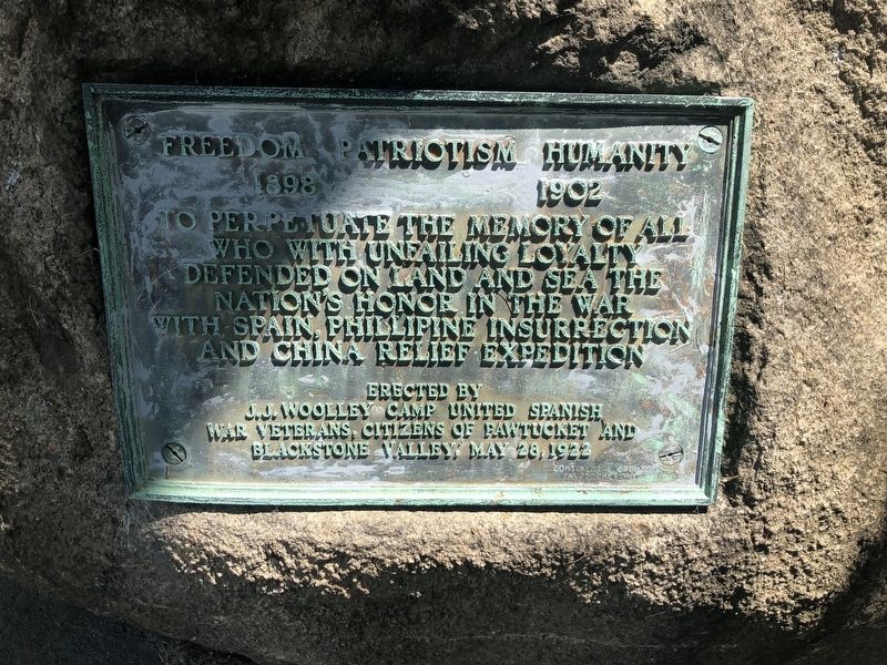 Spanish American War Memorial image. Click for full size.