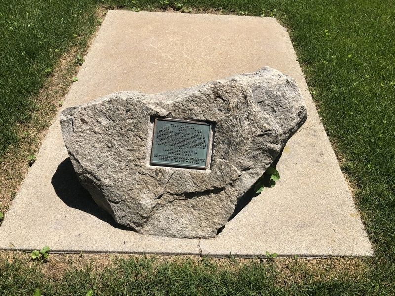 Time Capsule on the grounds of City Hall image. Click for full size.