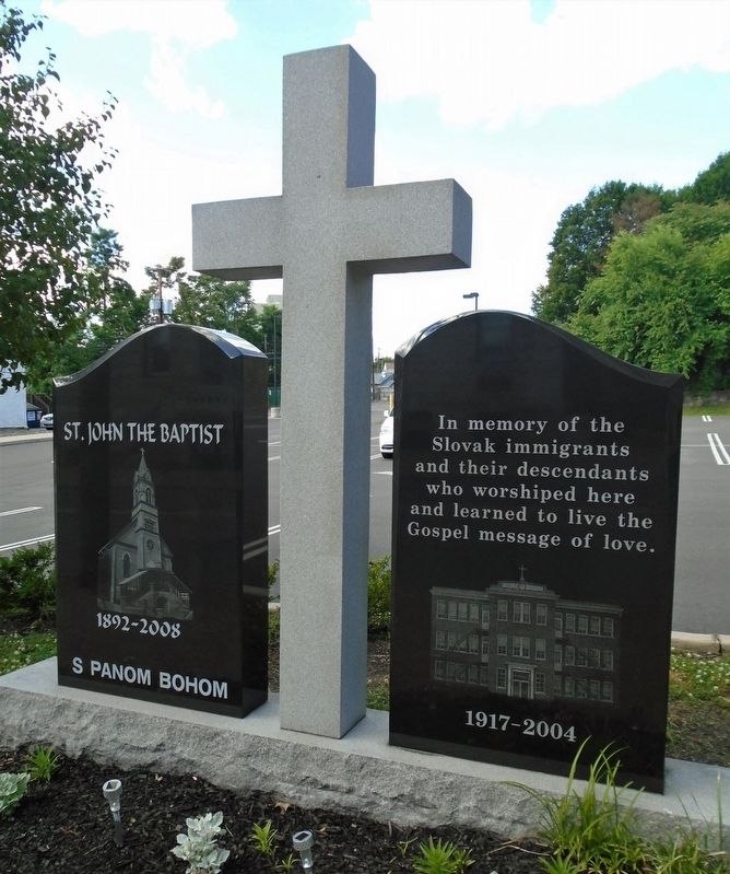 St. John the Baptist Church Marker image. Click for full size.