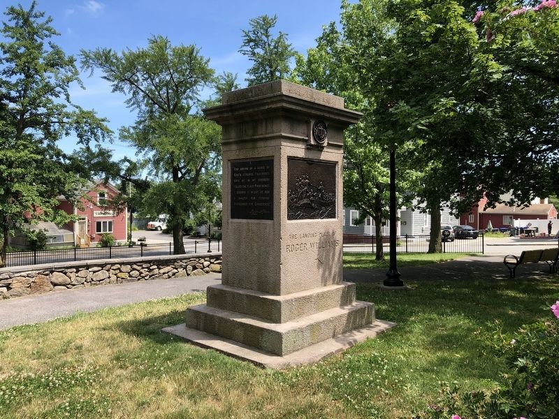 The Landing Place of Roger Williams Marker. Click for full size. The Landing Place of Roger Williams Marker image. Click for full size.