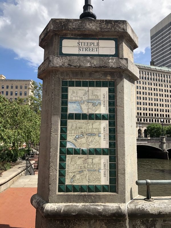Steeple Street Marker. Click for full size. Steeple Street Marker image. Click for full size.