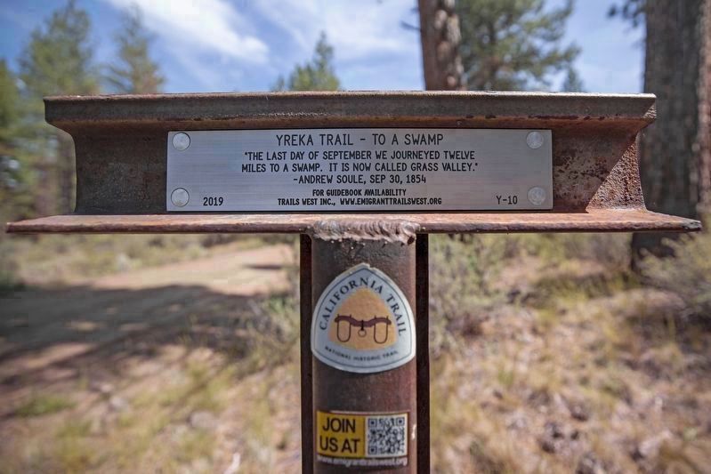 Yreka Trail - To A Swamp image. Click for full size.