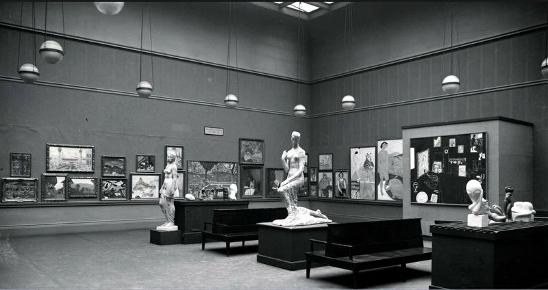 An Armory Art Show side exhibition area. image. Click for full size.