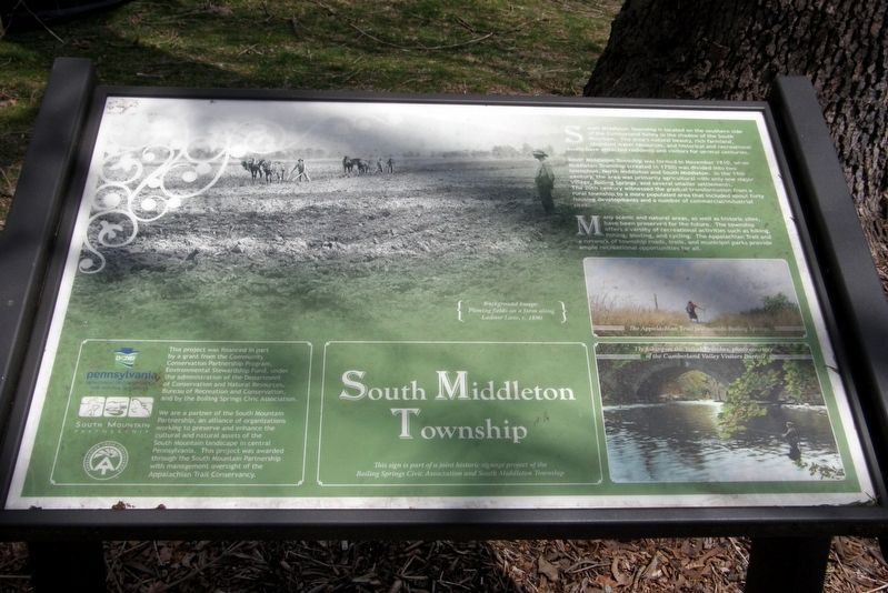 South Middleton Township Marker image. Click for full size.