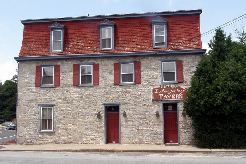The Boiling Springs Tavern image. Click for full size.