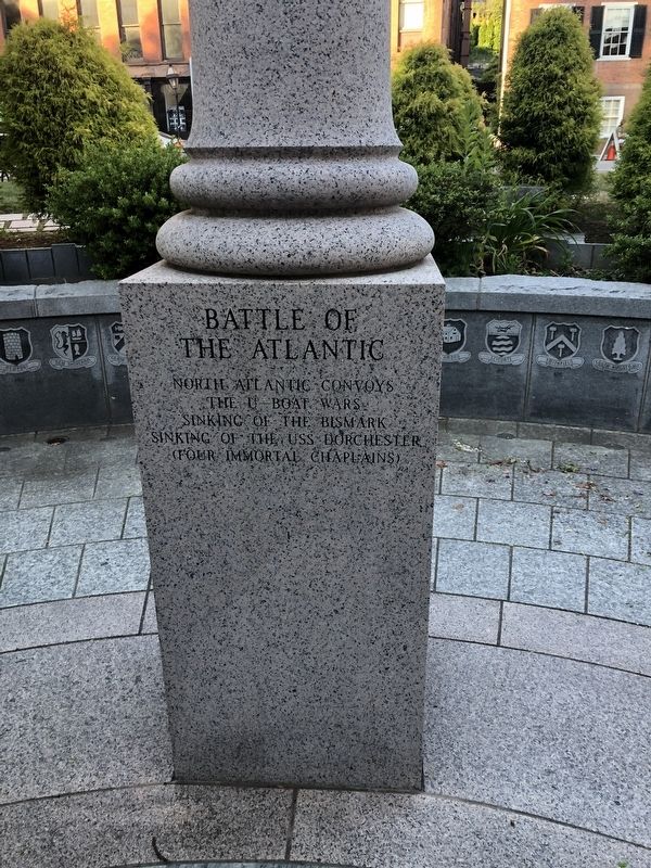 Rhode Island World War II Memorial. Click for full size. Rhode Island World War II Memorial image. Click for full size.