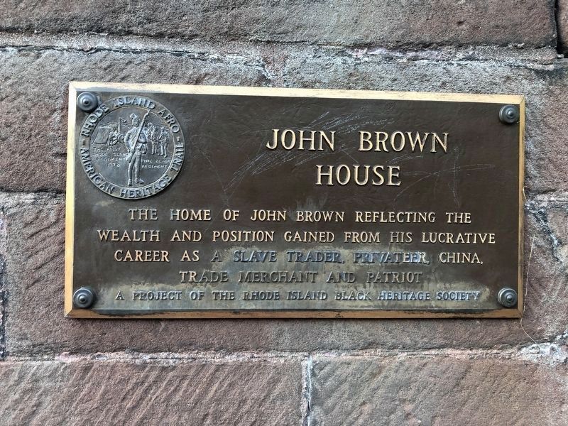 John Brown House Marker image. Click for full size.