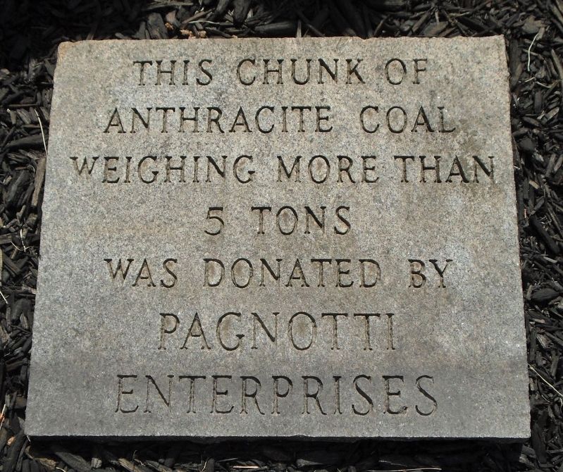 Anthracite Coal Marker. Click for full size. Anthracite Coal Marker image. Click for full size.