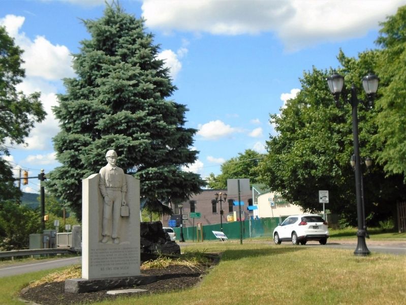 The Greater Pittston Coal Miner Monument. Click for full size. The Greater Pittston Coal Miner Monument image. Click for full size.