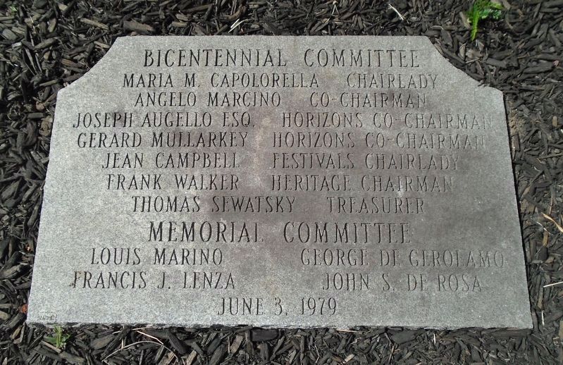 Pittston Bicentennial Committee Marker. Click for full size. Pittston Bicentennial Committee Marker image. Click for full size.