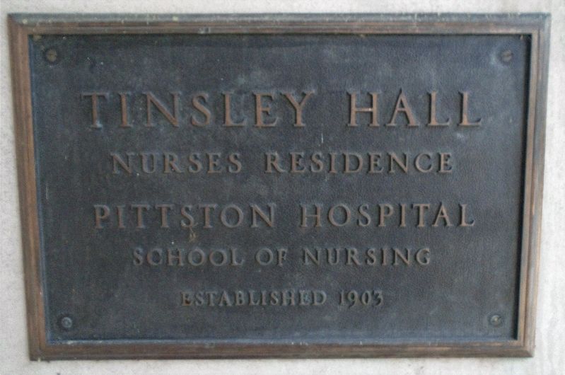 Tinsley Hall Marker. Click for full size. Tinsley Hall Marker image. Click for full size.
