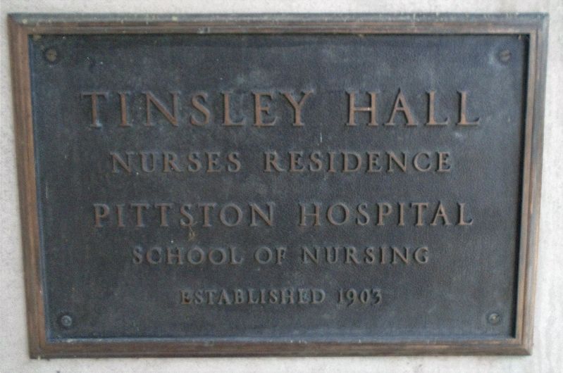Tinsley Hall Marker image. Click for full size.