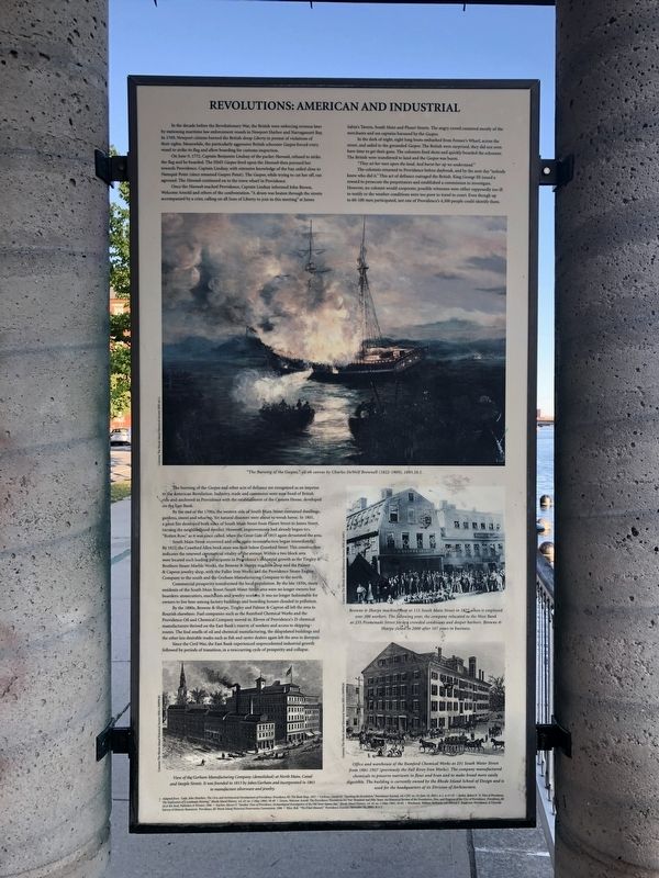 Revolutions: American and Industrial Marker. Click for full size. Revolutions: American and Industrial Marker image. Click for full size.