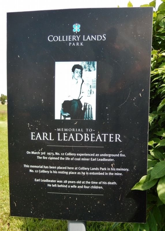 Earl Leadbeater Marker image. Click for full size.