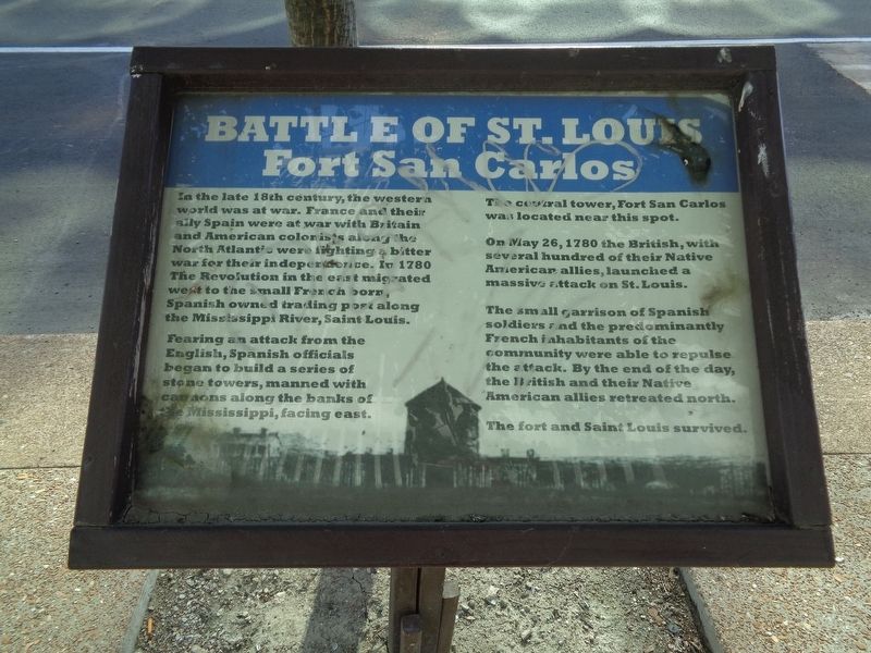 Battle of St. Louis Marker image. Click for full size.