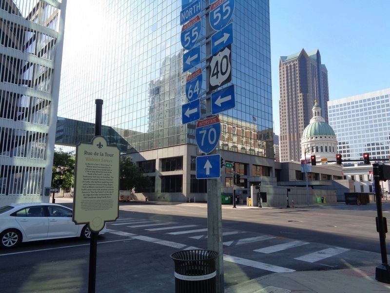 Rue de la Tour Marker. Click for full size. Rue de la Tour Marker image. Click for full size.