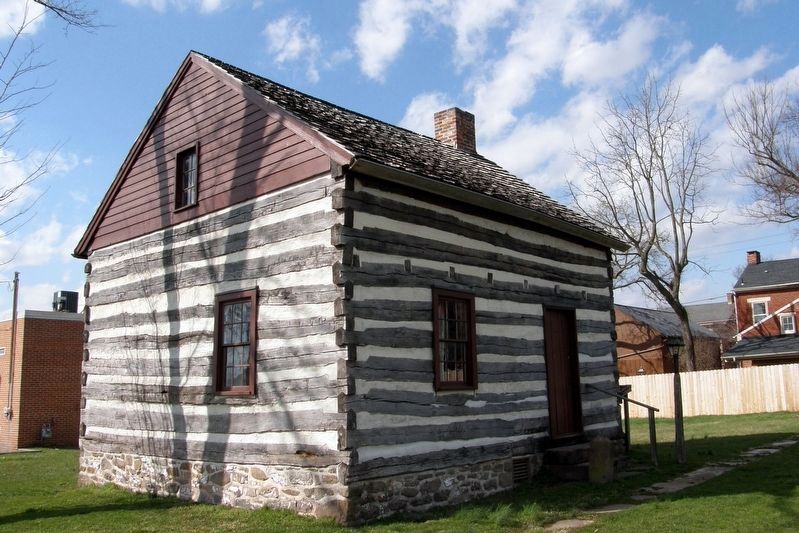Building of interest: Meyers Log Cabin image. Click for full size.