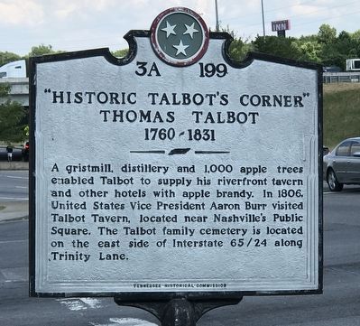 "Historic Talbot's Corner" / Thomas Talbot 1760-1831 Marker. Click for full size. "Historic Talbot's Corner" / Thomas Talbot 1760-1831 Marker image. Click for full size.