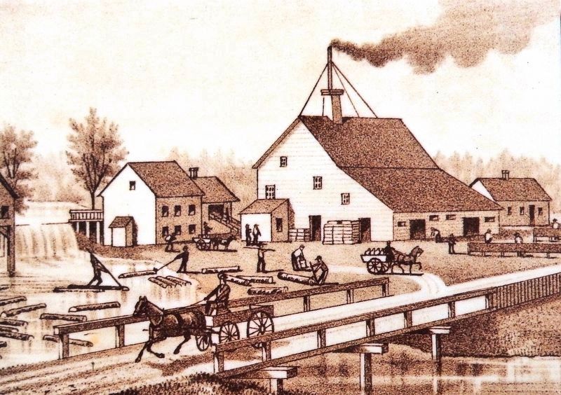 Marker detail: Barlow's Mill, Meacham's Atlas 1880. Click for full size. Marker detail: Barlow's Mill, Meacham's Atlas 1880 image. Click for full size.