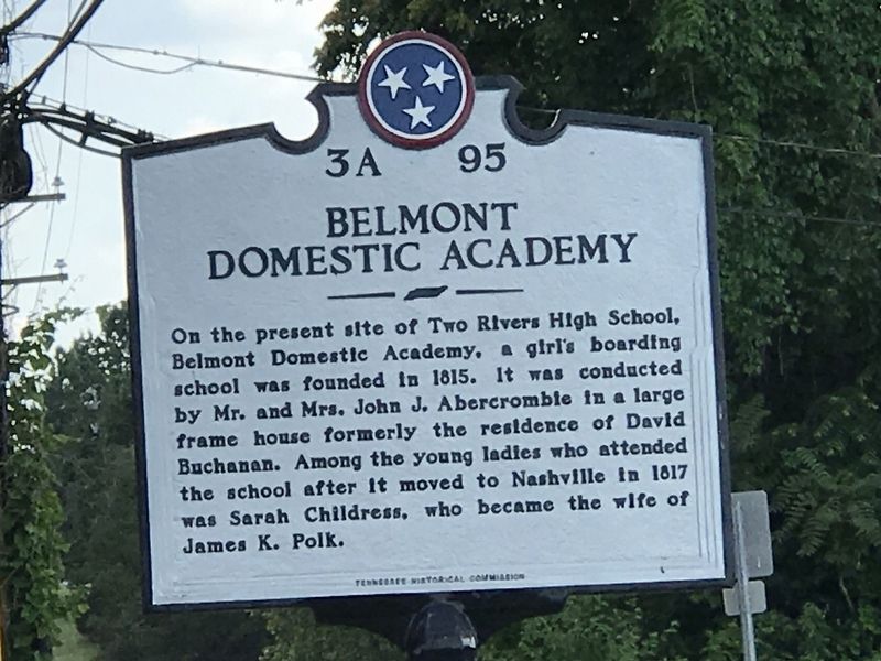 Belmont Domestic Academy Marker. Click for full size. Belmont Domestic Academy Marker image. Click for full size.