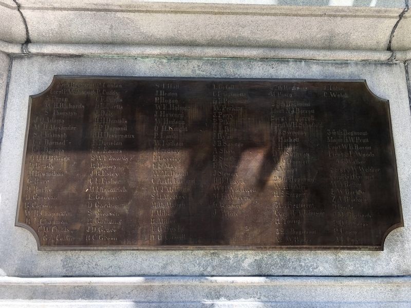 Worcester Civil War Memorial image. Click for full size.