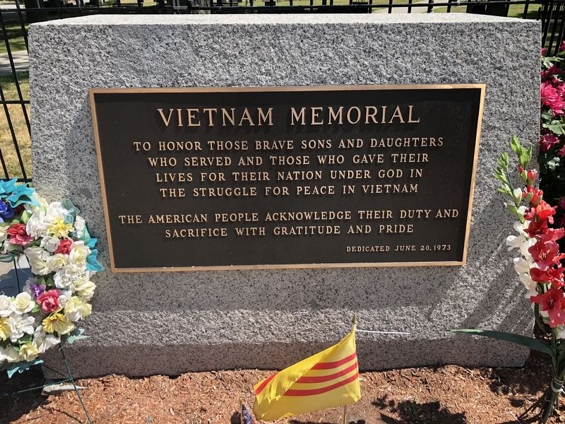 Vietnam Memorial. Click for full size. Vietnam Memorial image. Click for full size.