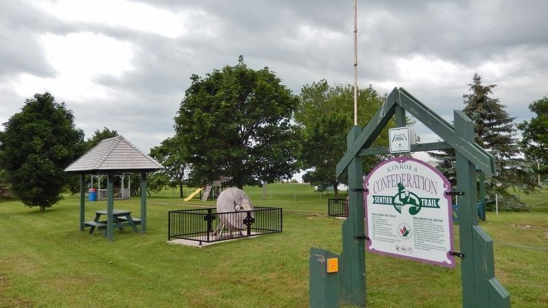 Kinkora Heritage Park and Confederation Trail. Click for full size. Kinkora Heritage Park and Confederation Trail image. Click for full size.
