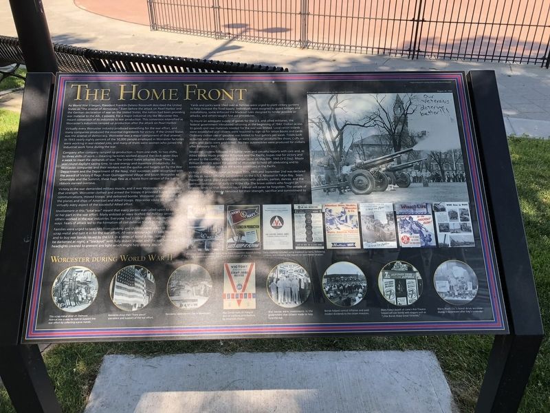 The Home Front Marker image. Click for full size.