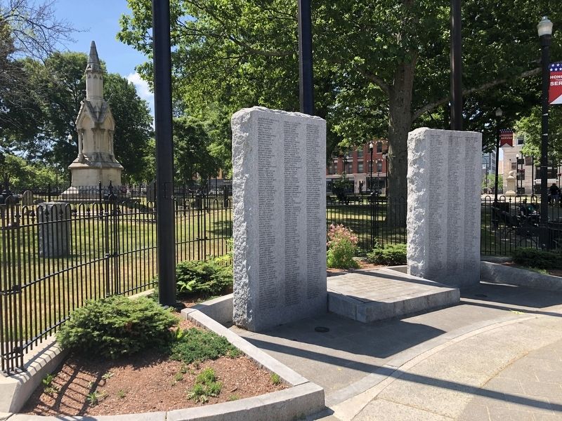 Worcester World War II Memorial. Click for full size. Worcester World War II Memorial image. Click for full size.