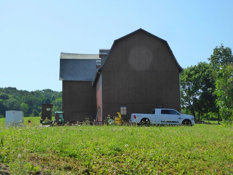 Gambrel Roofed Barn. Click for full size. Gambrel Roofed Barn image. Click for full size.