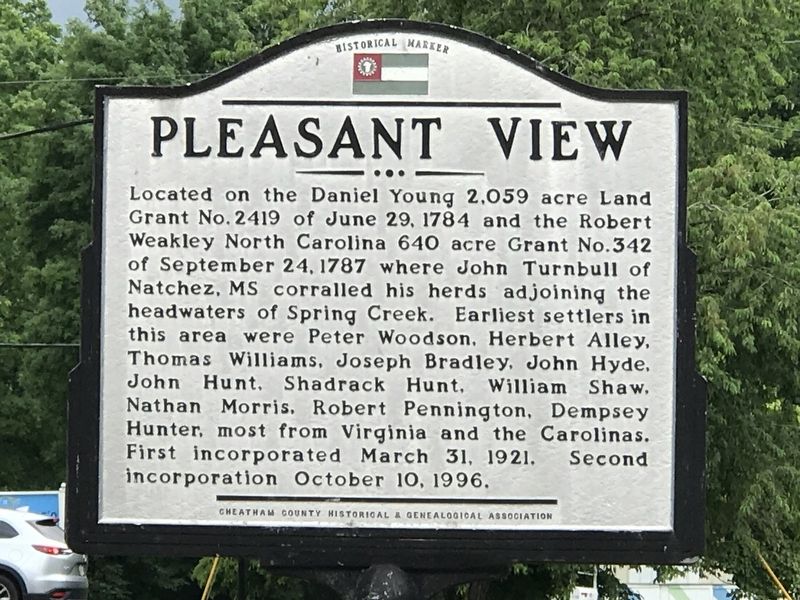 Pleasant View Marker image. Click for full size.