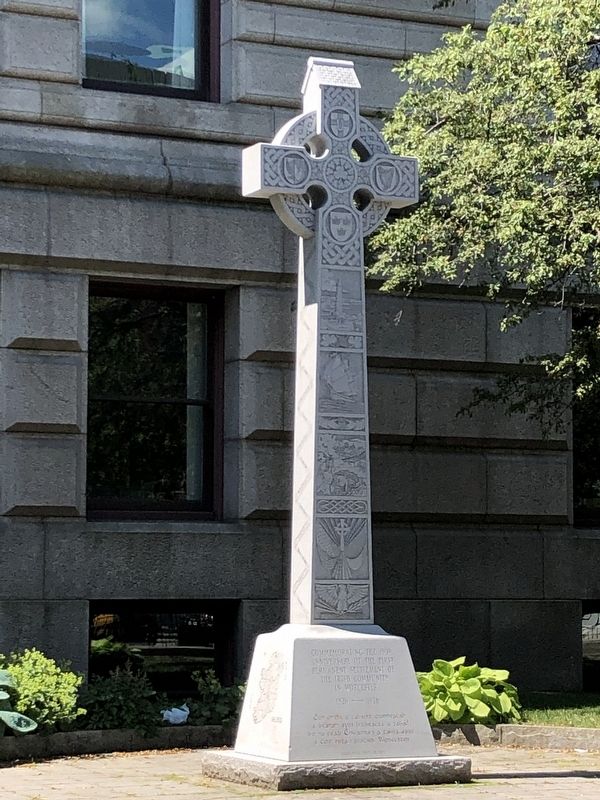 The Irish Community in Worcester Marker. Click for full size. The Irish Community in Worcester Marker image. Click for full size.