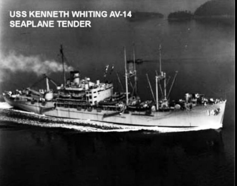 U.S.S. Kenneth Whiting AV-14 image. Click for full size.