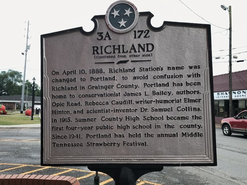 Richland Marker image. Click for full size.
