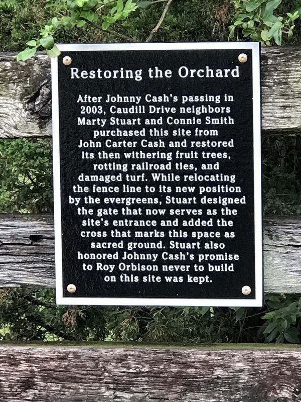 Restoring the Orchard Marker image. Click for full size.