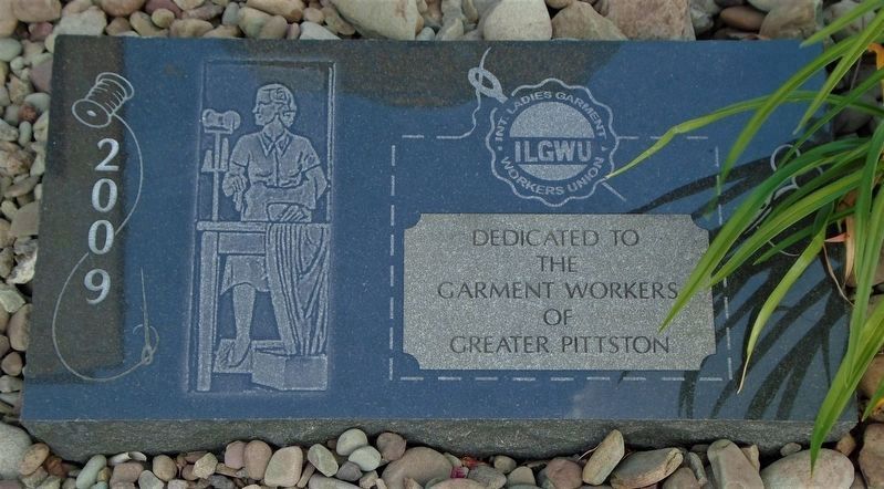 Nearby ILGWU Marker image. Click for full size.