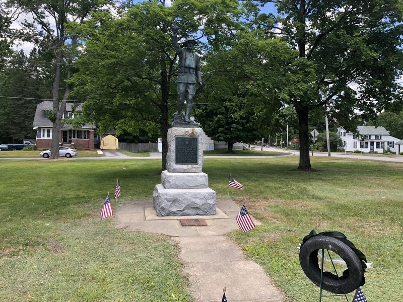 Spirit of the American Doughboy Marker image. Click for full size.