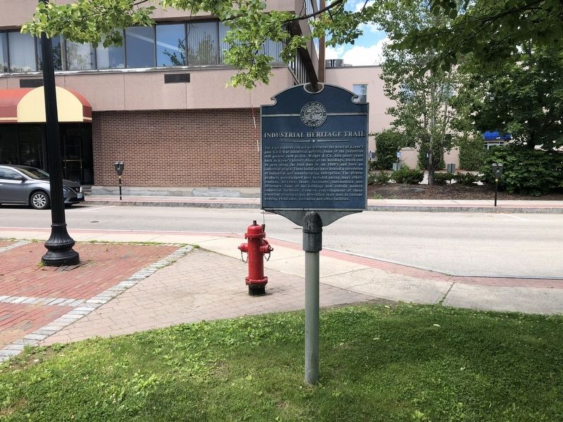 Industrial Heritage Trail Marker. Click for full size. Industrial Heritage Trail Marker image. Click for full size.