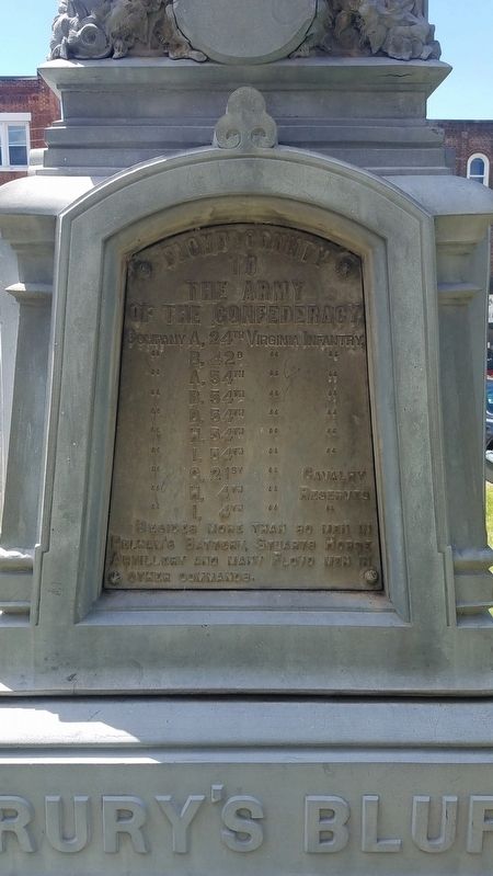 Floyd County Civil War Memorial image. Click for full size.