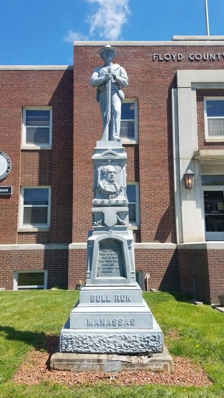 Floyd County Civil War Memorial image. Click for full size.