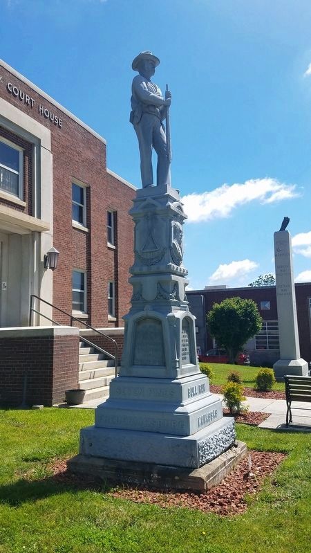 Floyd County Civil War Memorial image. Click for full size.