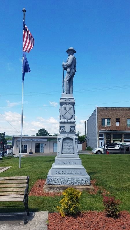 Floyd County Civil War Memorial image. Click for full size.