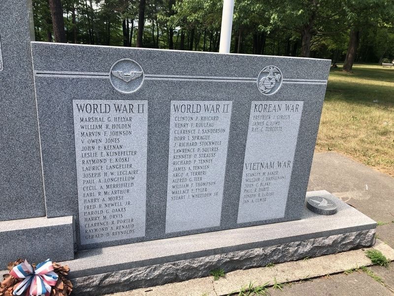 Brattleboro Veterans Monument [Right panel] image. Click for full size.