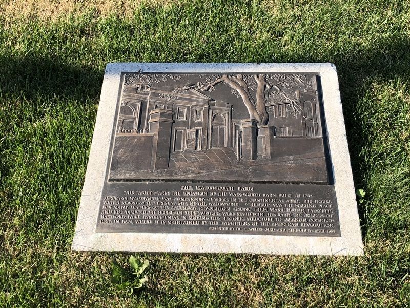 The Wadsworth Barn Marker image. Click for full size.