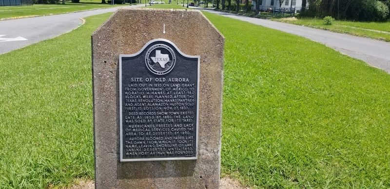 Site of Old Aurora Marker image. Click for full size.