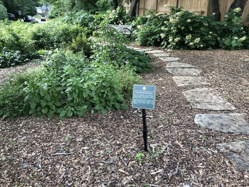 Centennial Garden Marker image. Click for full size.