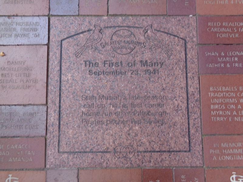 The First of Many Marker. Click for full size. The First of Many Marker image. Click for full size.