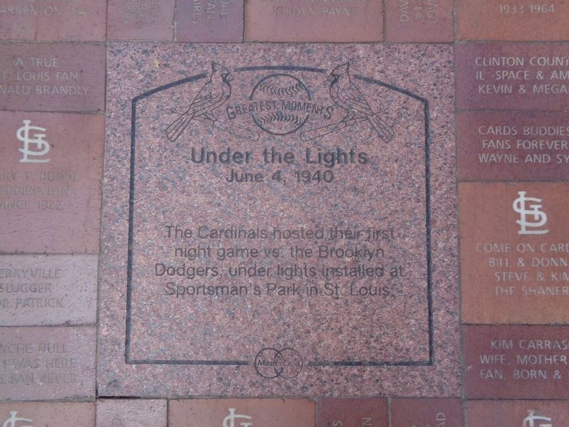 Under the Lights Marker. Click for full size. Under the Lights Marker image. Click for full size.
